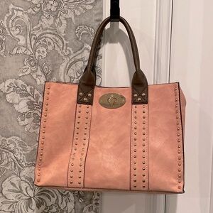 2-Piece Handbag Set With Removable Inside Bag